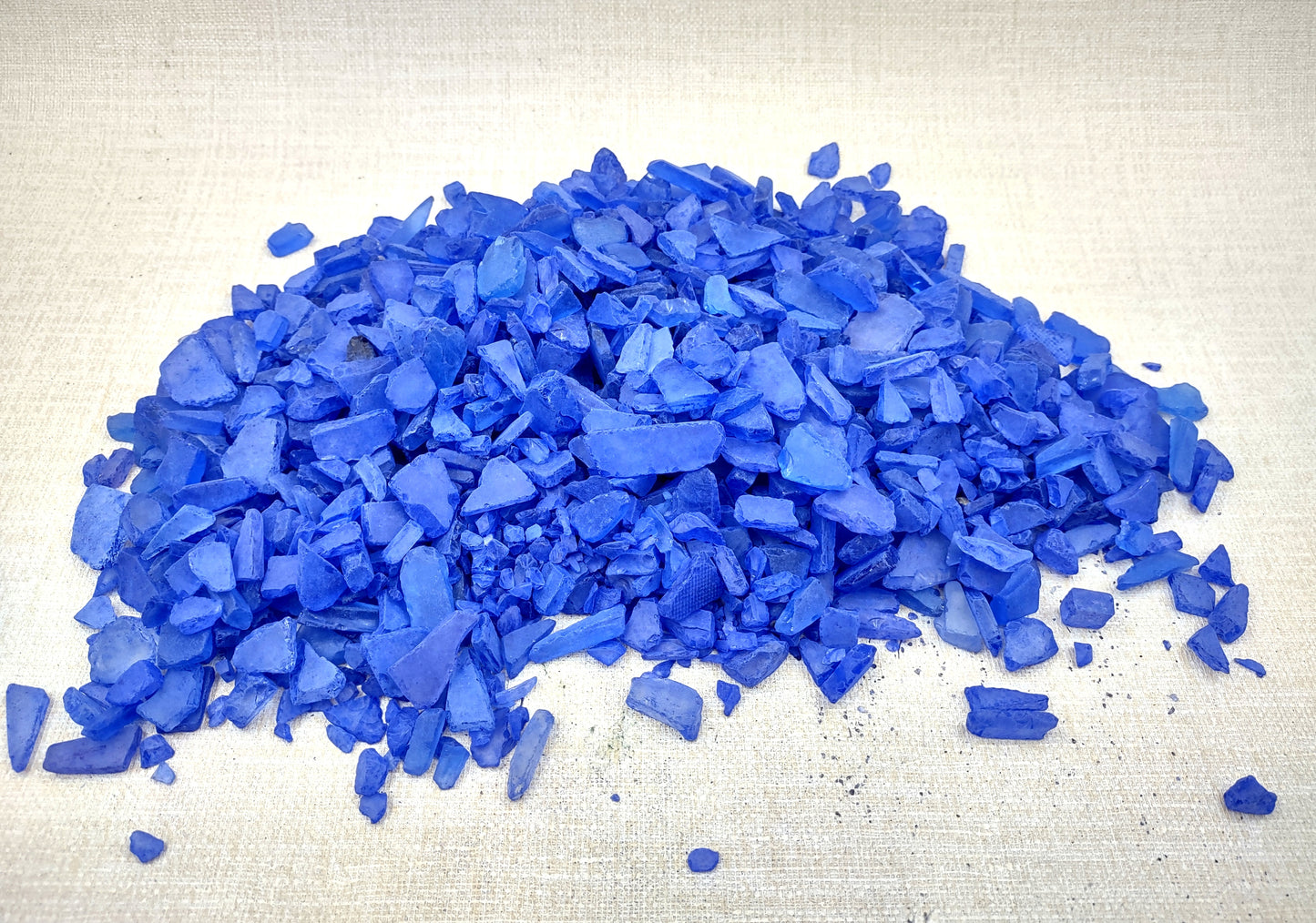 Beach Sea Glass Rough Deep Blue Medium Tumbled (approx. 1 kilogram 0.5-1+ inches) Man made tumbled sea glass! Ombre blue chips, perfect for vase decorating and mosaic tile making. Copyright 2024 SeaShellSupply.com